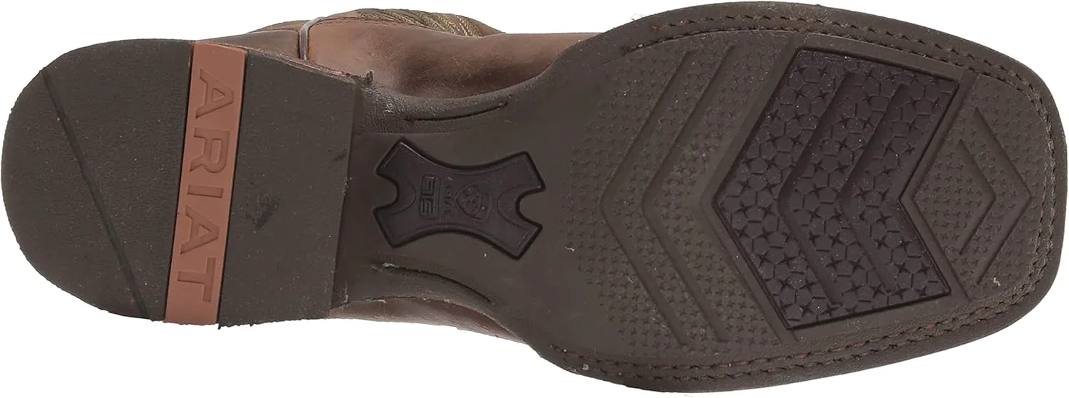 Мужские вестерн-бутсы ARIAT Ridin High, коричневый — фото 4