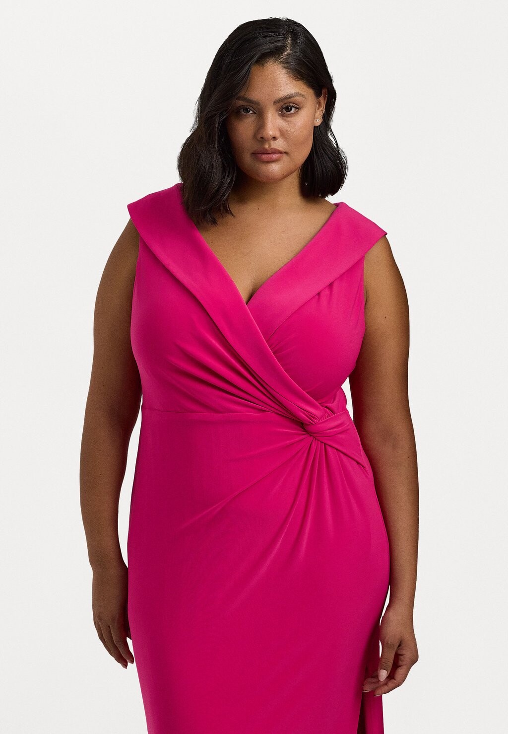 

Платье из джерси JERSEY OFF-THE-SHOULDER GOWN Ralph Lauren, розовый