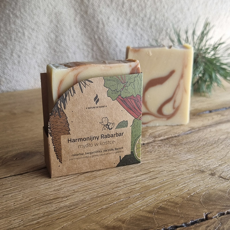 

Гармоничное мыло из ревеня Nature of Scent