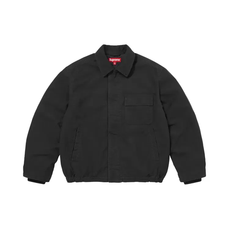 Куртка Supreme Cordura Twill Utility Jacket, черный