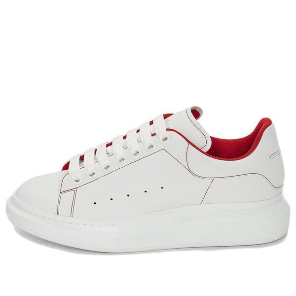 

Кроссовки oversized sneaker 'white lust red' Alexander Mcqueen, белый
