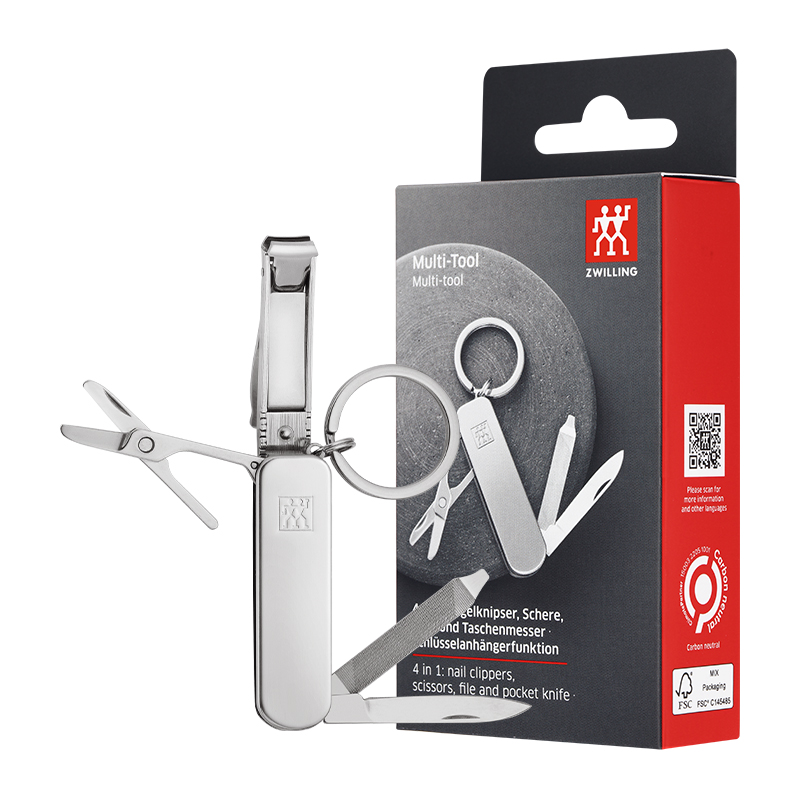 

Маникюрные щипцы из нержавеющей стали портативные и складные инструмент для улицы 1 щипцы ZWILLING