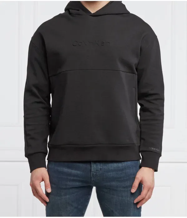 Толстовка relaxed fit Calvin Klein, черный