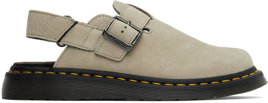 

Бежевые мюли Jorge II Dr. Martens