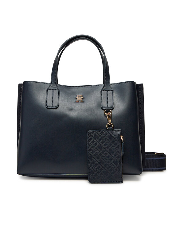 

Сумочка Th Distinct Mini Tote AW0AW17192 Tommy Hilfiger, синий
