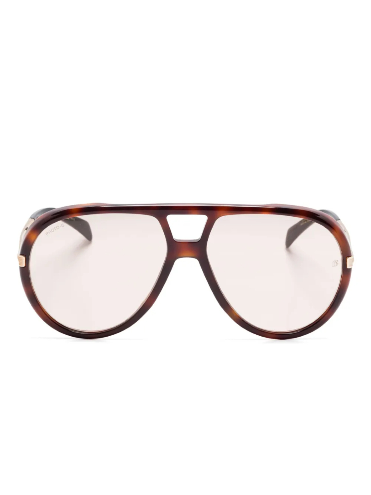 

Солнцезащитные очки-пилоты Eyewear by David Beckham, коричневый