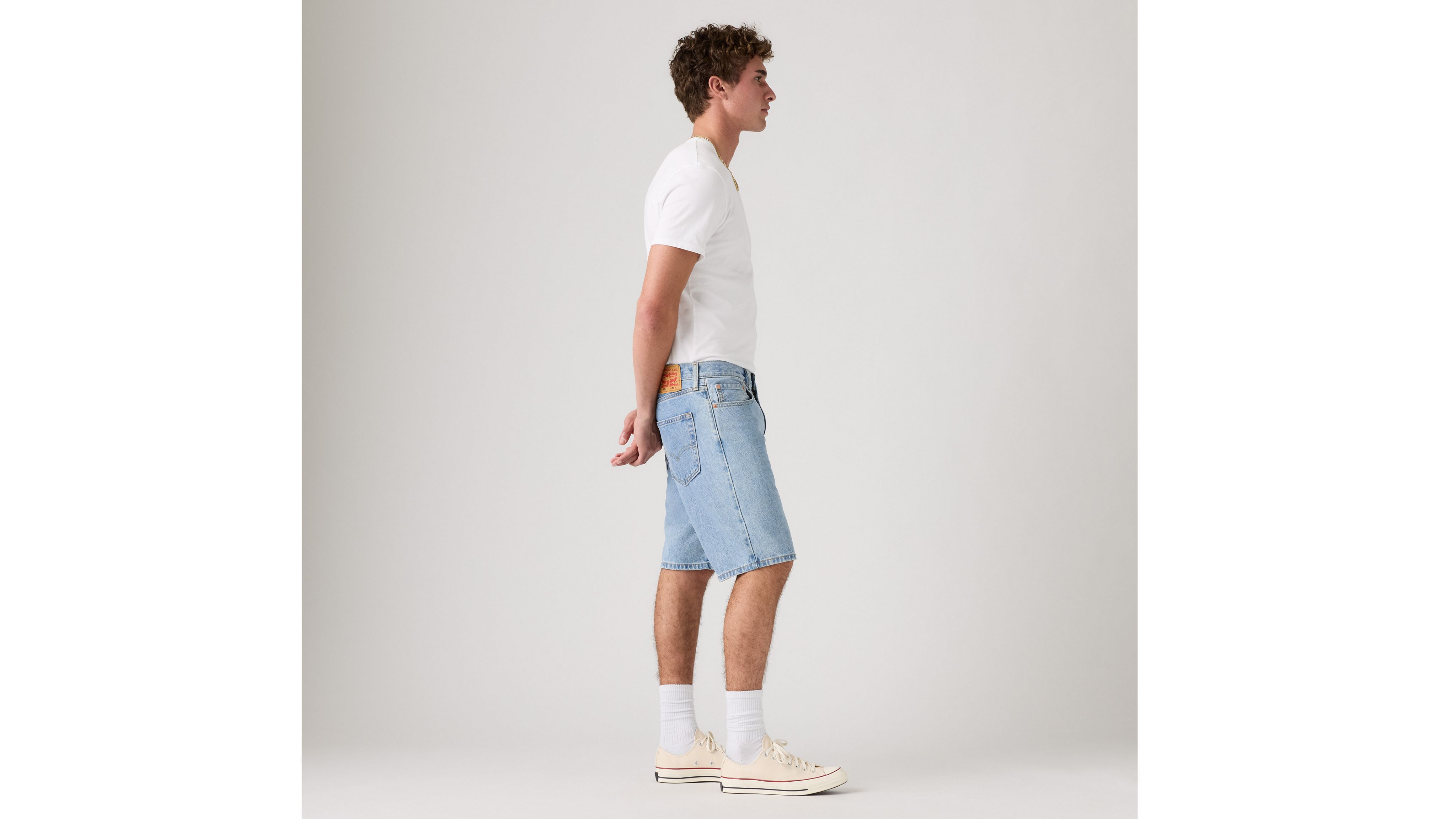 

405 Стандартные мужские шорты 10" Levi's, цвет Light Score - Light Wash - Non Stretch