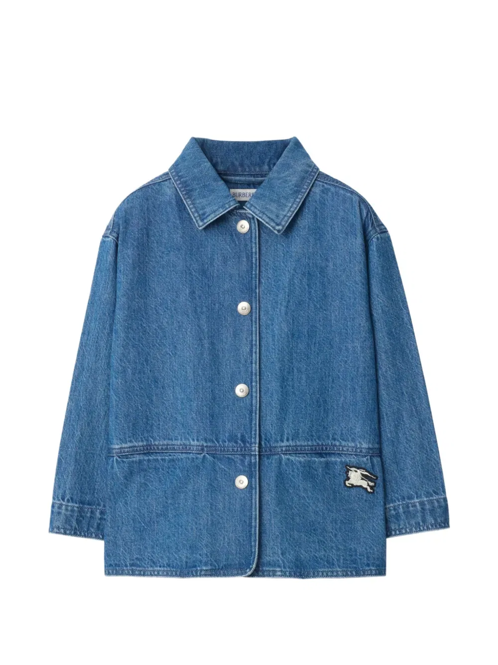 Джинсовая куртка Burberry Kids, синий