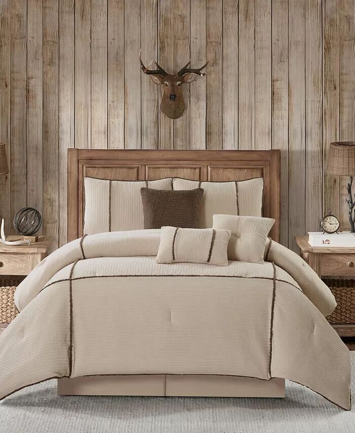 

Arvada Solid Cabin Style, 7 предметов. Комплект одеял California King Stratford Park, красный