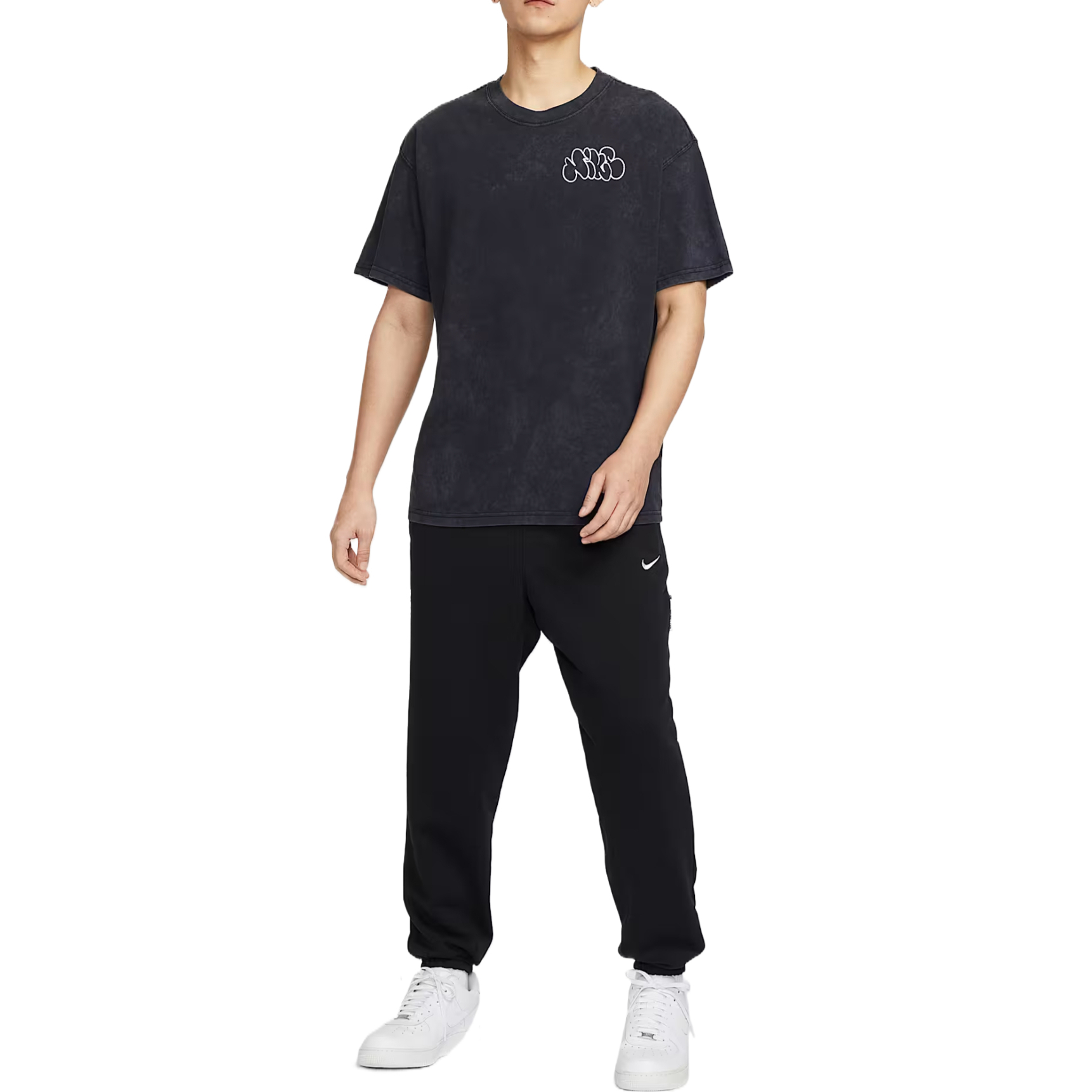 Мужская футболка для баскетбола Max90 Nike, черный — фото 4