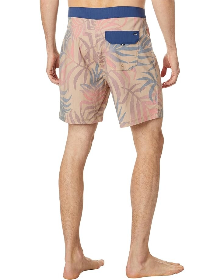 

Шорты для плавания Hurley Phantom Naturals Tailgate 18" Boardshorts, цвет Earthstone
