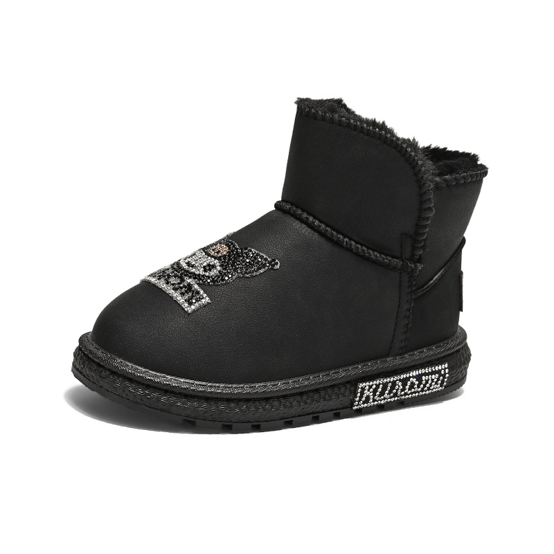 

Теплые детские ботинки Детские FIRS Kids, черный