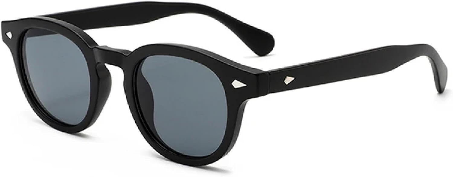 

Солнцезащитные очки с защитой от УФ-излучения UV400 для женщин и мужчин | Круглые очки красного и зеленого цвета с градиентным переходом цвета в стиле панк | для занятий спортом на открытом воздухе DSVIGF, Matte Black Gray