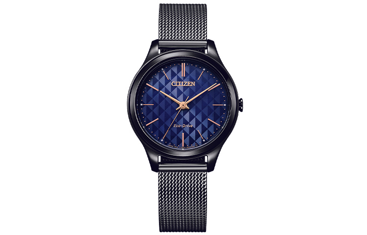 

CITIZEN Часы Ecology Drive Collection Solar Quartz Movement Stainless Steel Strap Watch Women's Watch Blue Dial EM0505 88L, Blue Dial