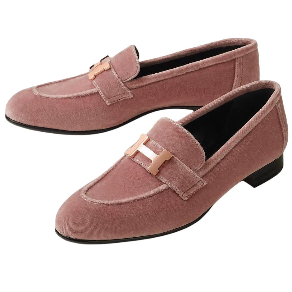 Лоферы женские Rosewood HERMES — фото 3