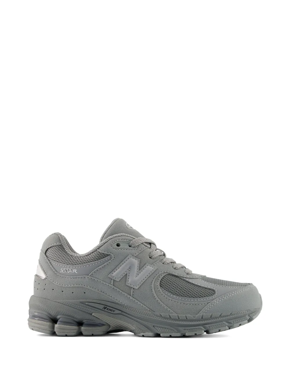 Кроссовки 2002 на шнуровке New Balance Kids, серый — фото 2