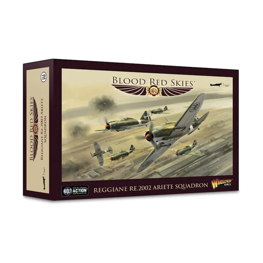 

Reggiane Re.2002 Ариете Эскадрилья, Blood Red Skies (1:200)