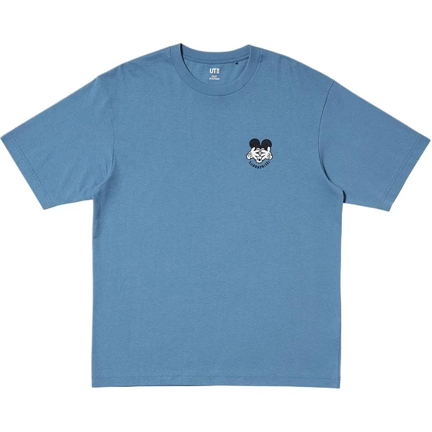 Футболка унисекс Disney Co brand SS26 UNIQLO, Sea Blue