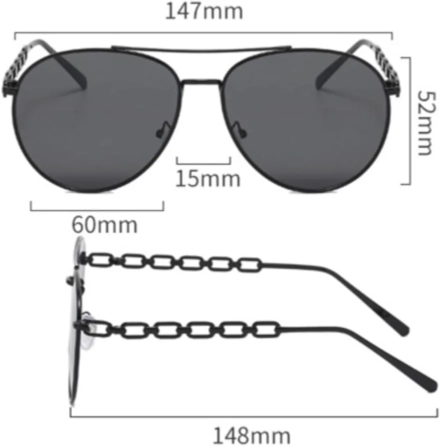 

Модные овальные металлические солнцезащитные очки для женщин, винтажные, трендовые, для мужчин, роскошные, с металлическими цепочками TVTBBVV, Gold-brown