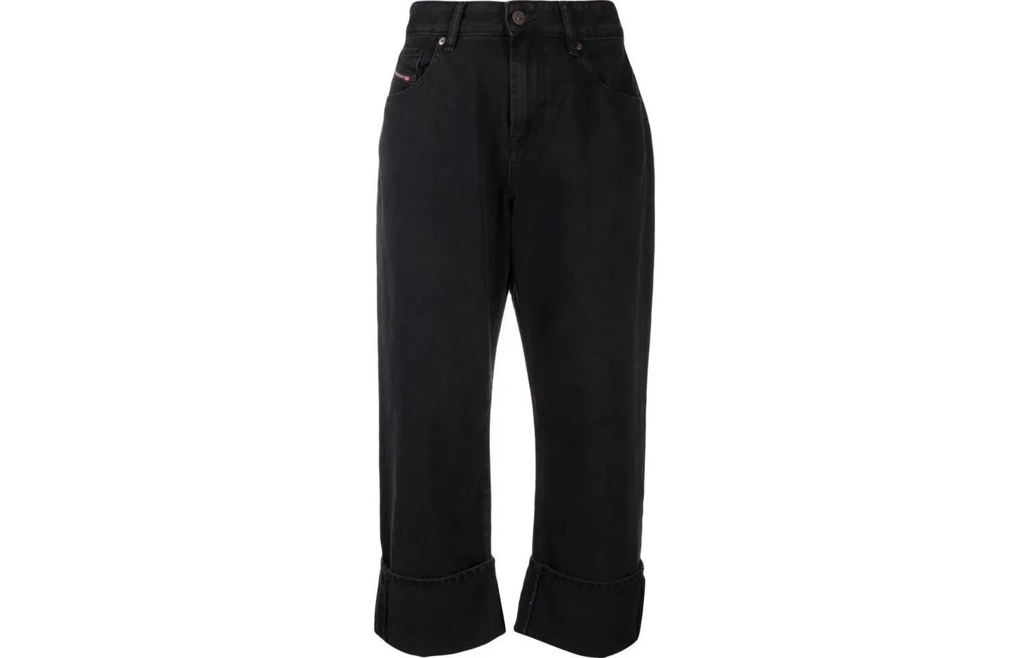 Джинсы женские black moderate straight fit DIESEL