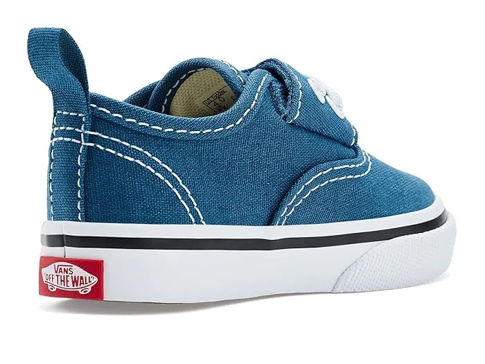 Кроссовки с эластичными шнурками Authentic Elastic V Vans Kids, Navy — фото 4