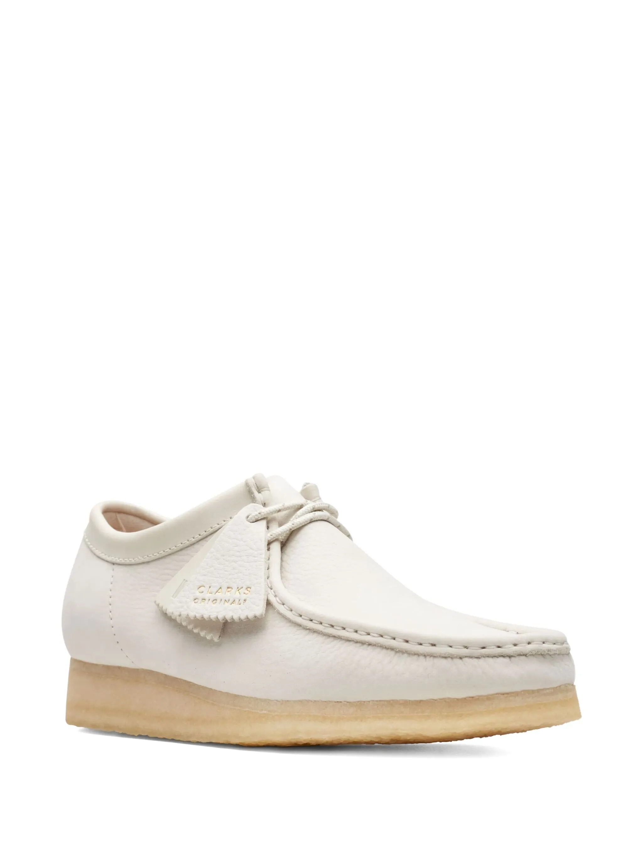 Ботинки Wallabee Clarks Originals, белый — фото 2
