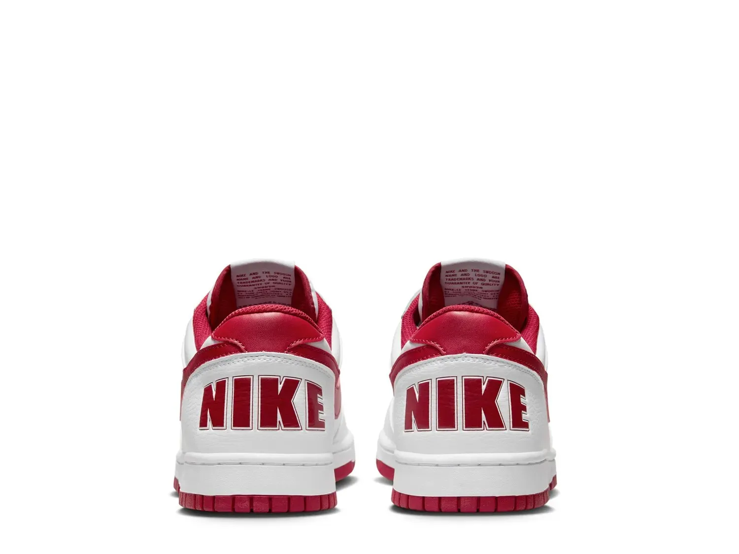 Кроссовки Nike BNL Court — мужские, белые/красные — фото 2