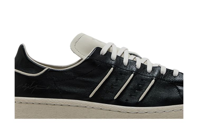 Кроссовки Y-3 Superstar 'Black Talc', черный — фото 2