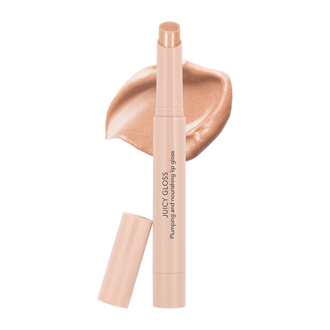 Блеск для губ make-up juicy gloss Douglas Collection, 1 - juicy peach, вес 2 гр. — фото 4