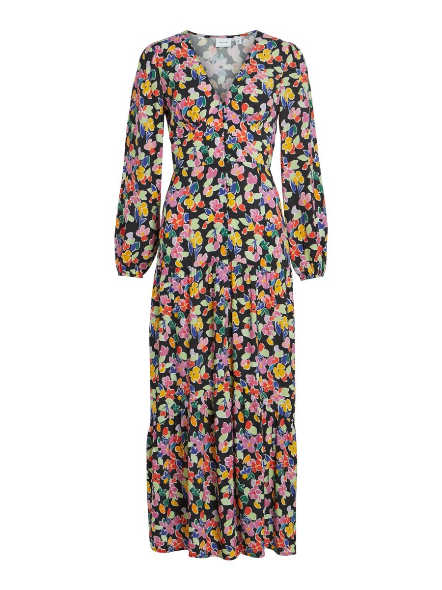 

Платье макси VILA Dress, разноцветный