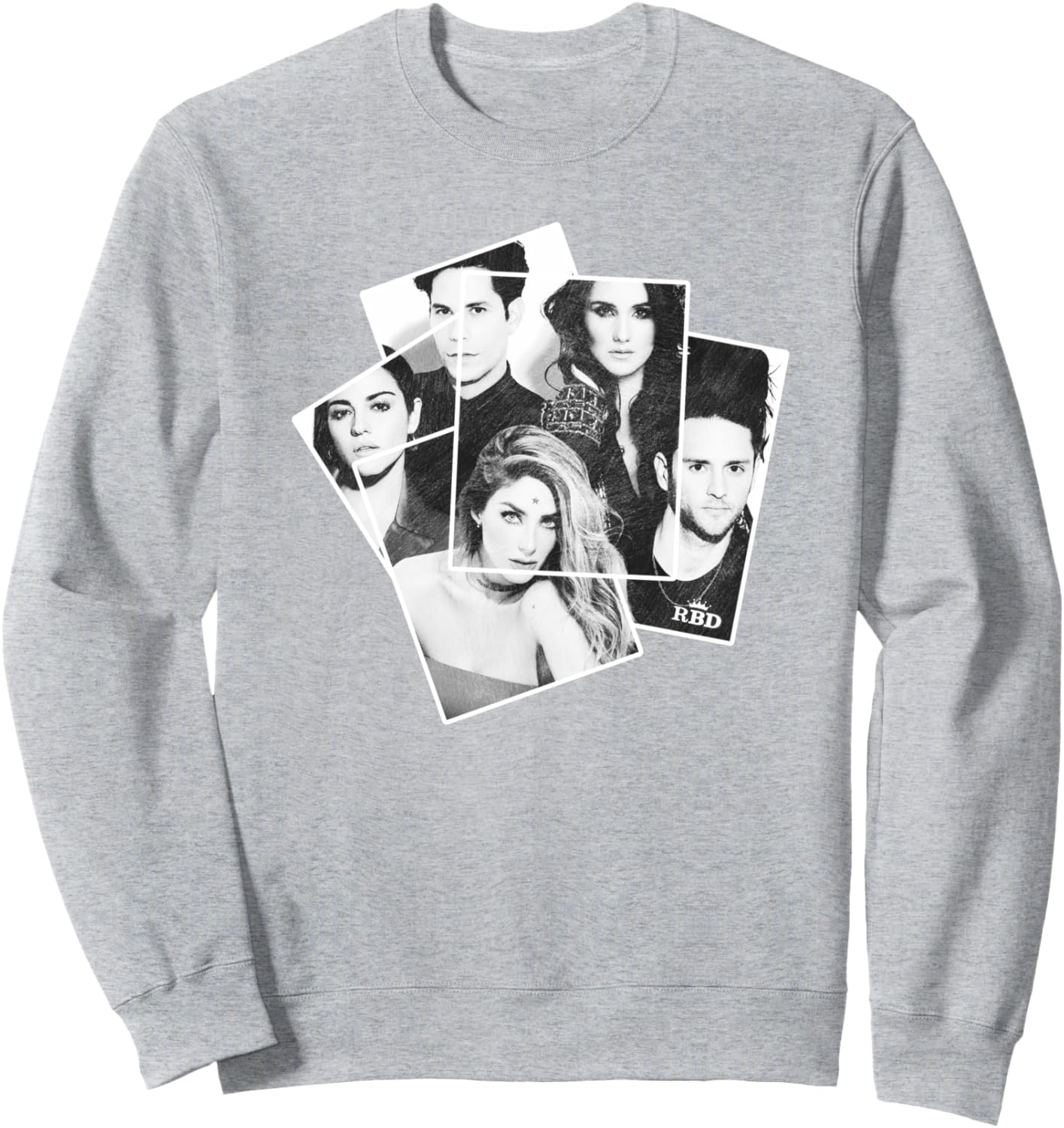 

Толстовка Rebelde Tour 2023 для концертов Rebelde Rebelde Rbd, серый