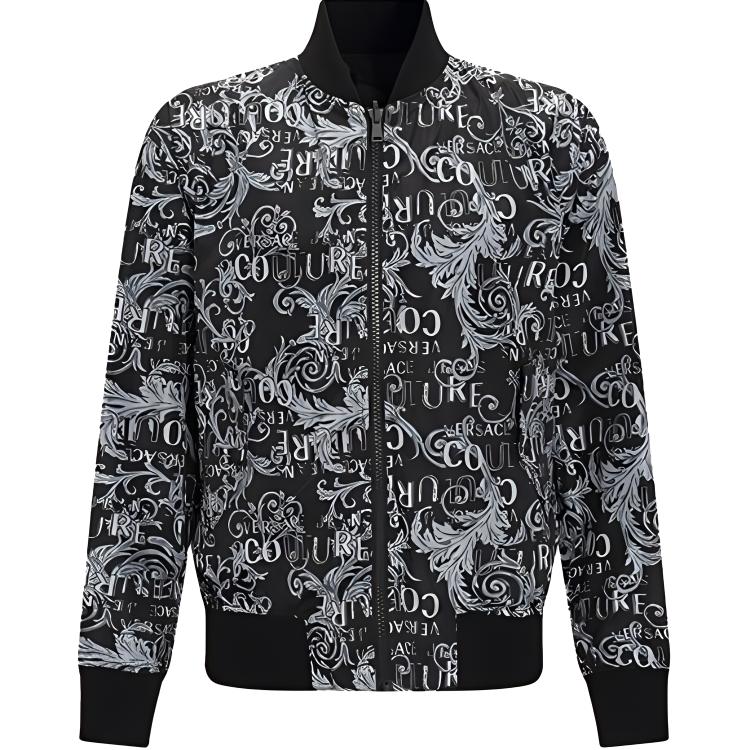 

VERSACE JEANS COUTURE Куртка SS23 мужская черная, Black
