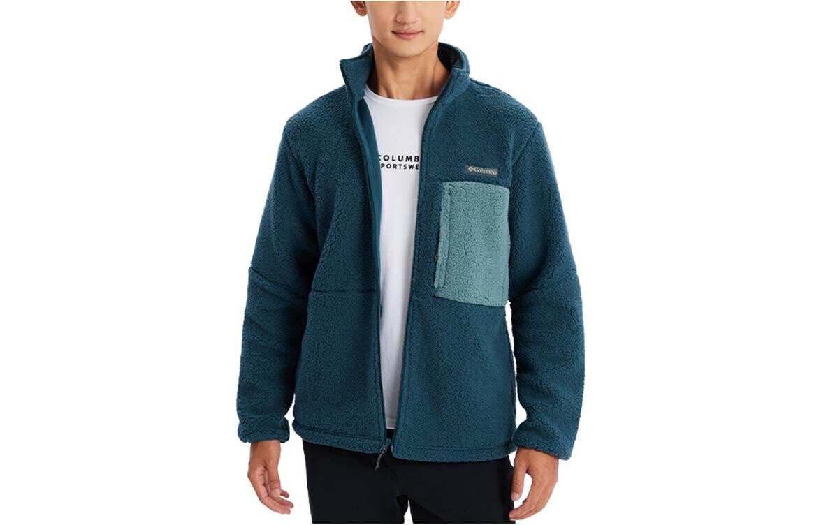 

Флисовая куртка мужская синий Columbia