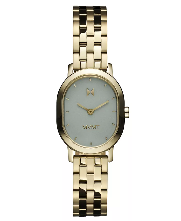 

Женские часы-браслет Carmel Oval с золотистым покрытием из нержавеющей стали, 25 мм MVMT