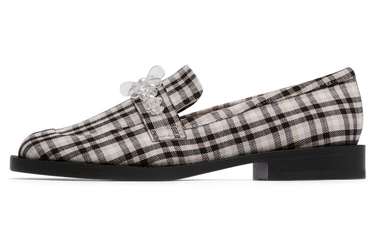 Туфли Мэри Джейн женские розовые/белые Charles&Keith