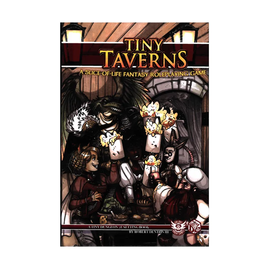 

Tiny Taverns, Tiny d6 Role Playing Games (Gallant Knight Games), твердый переплет
