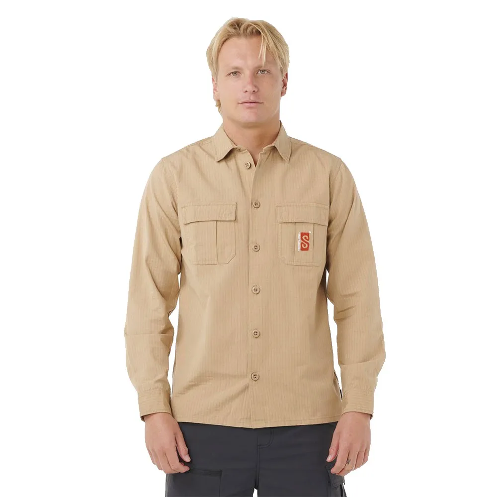 

Рубашка с длинным рукавом Rip Curl Search Destroy, бежевый