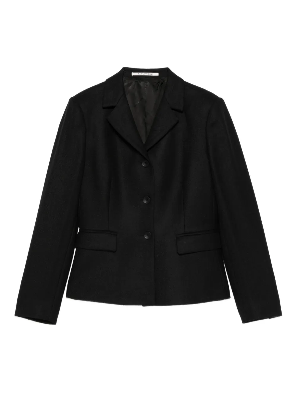 

Шерстяной пиджак на пуговицах Tagliatore, черный