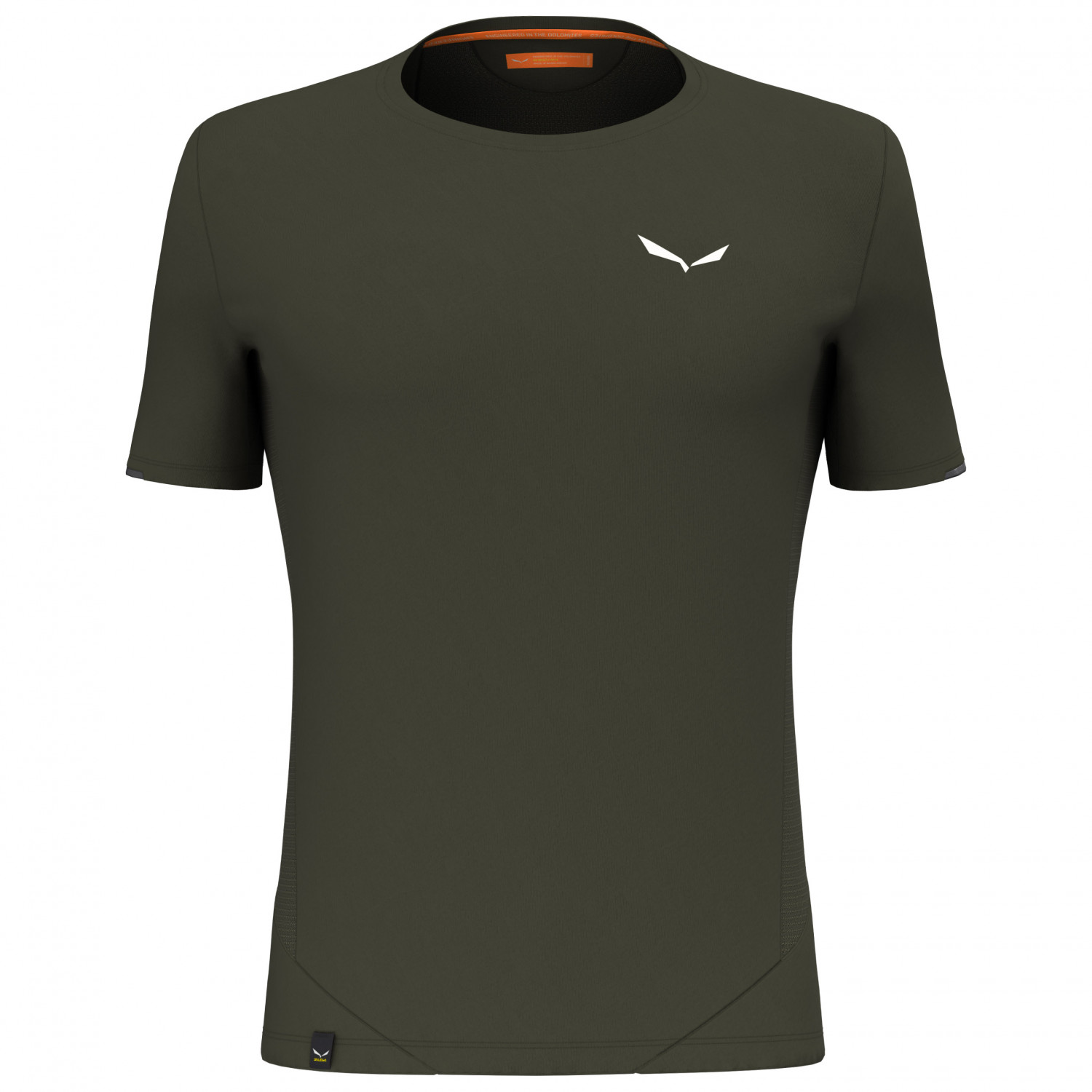 

Функциональная рубашка Salewa Pedroc Dry Hybrid T Shirt, цвет Dark Olive