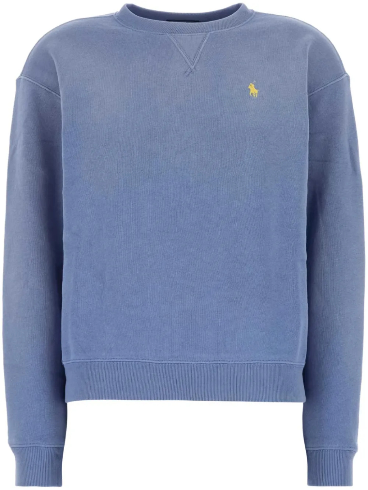 

Свитер с вышитым логотипом Polo Ralph Lauren, синий
