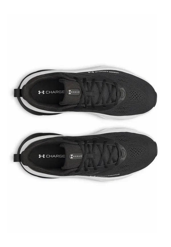 Кроссовки для бега по шоссе Under Armour Charged+ Rogue 6, черный — фото 3