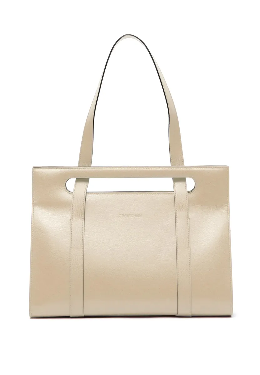 

Сумочка GRETCHEN "Chouchou Tote" со стилизованной короткой ручкой, бежевый