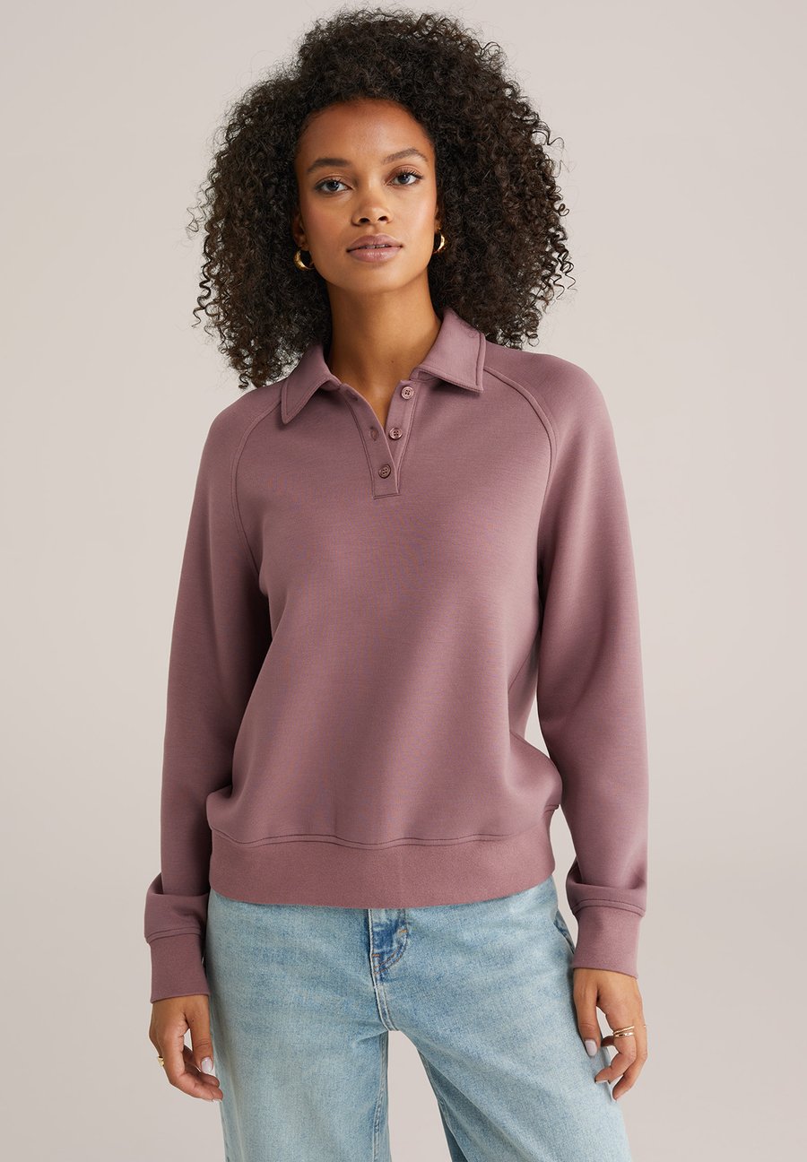 

Топ WE Fashion Long sleeved top, Old Rose/Mottled Pink