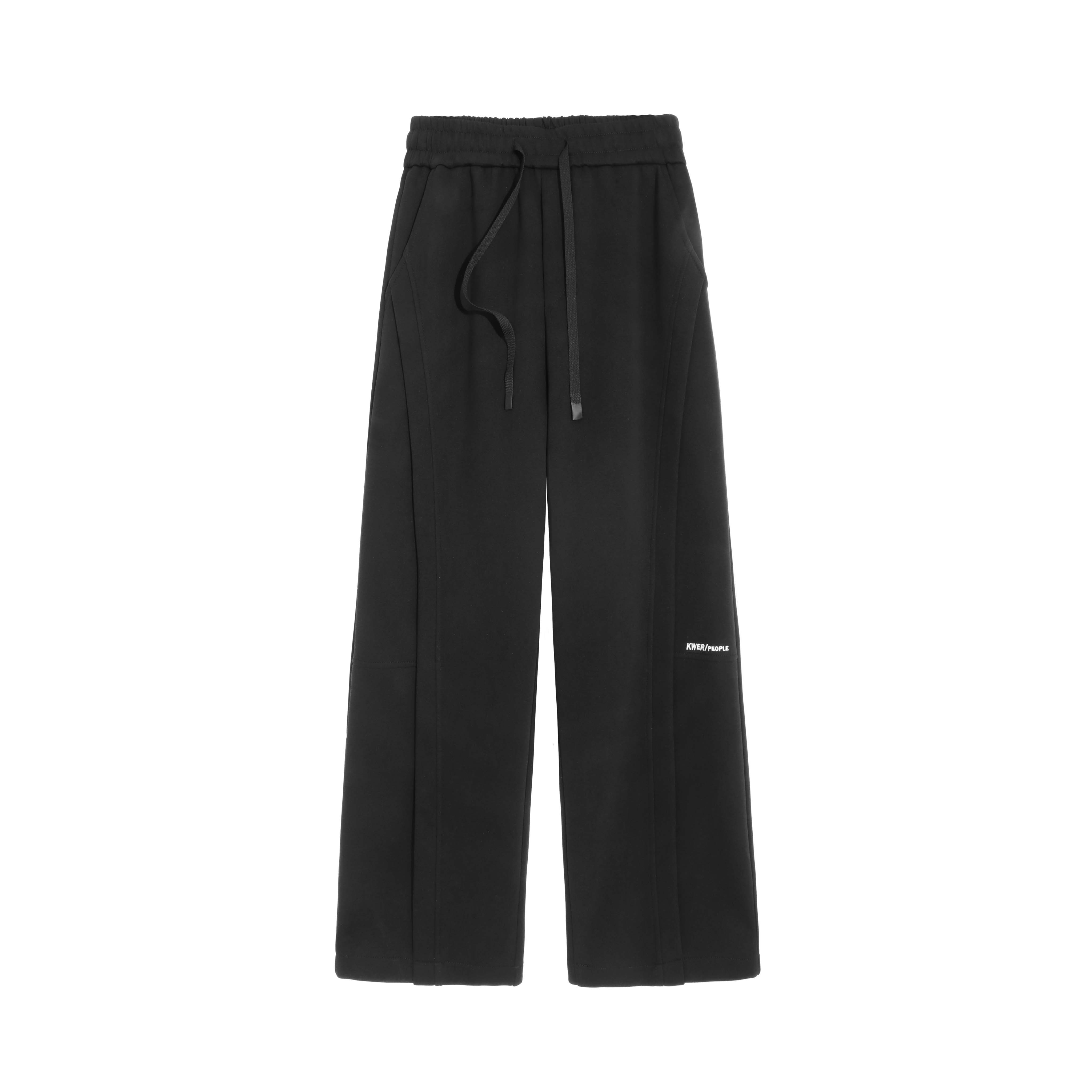 

Классические повседневные брюки Unisex Jeep, черный fleece-lined