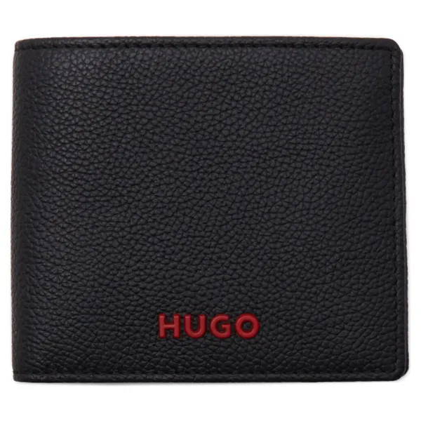 

Кожаный кошелек метро 3.0_8 Hugo, черный