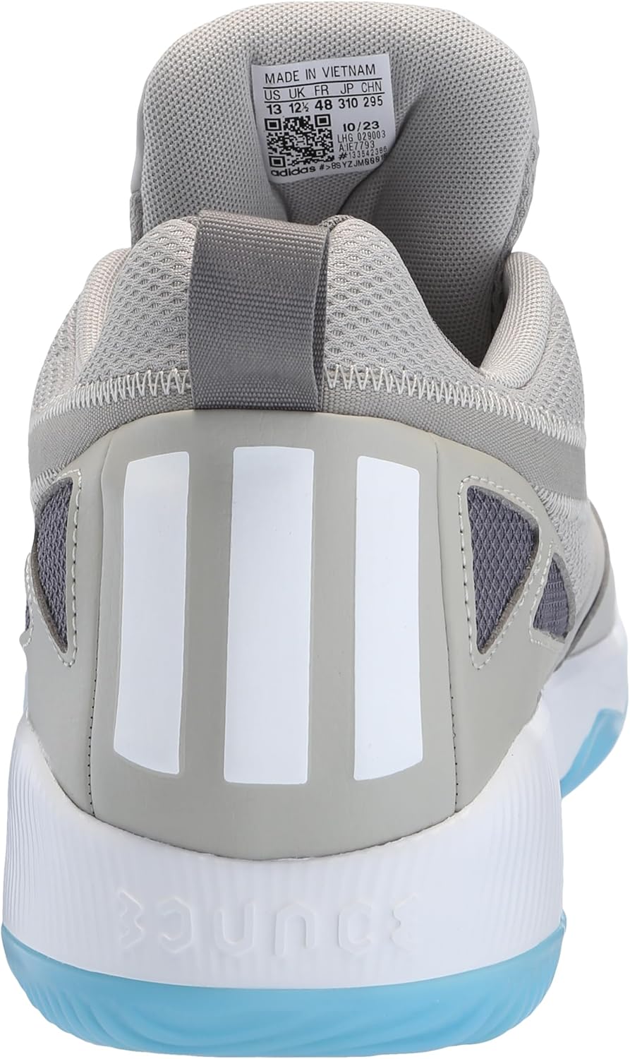 Кроссовки Adidas Originals Unisex Adult Dame Certified 2.0, белый/серый — фото 3