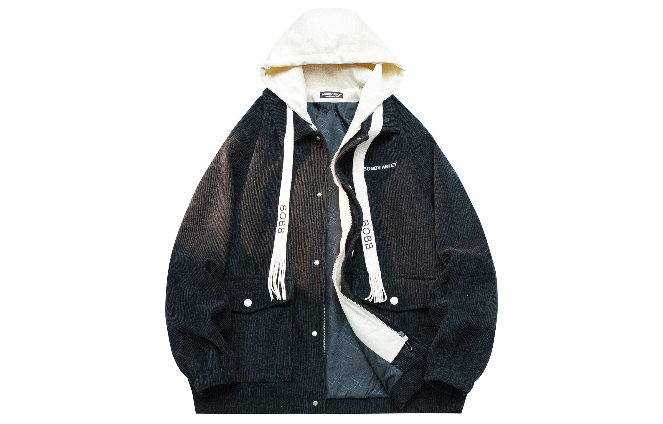 

Куртка унисекс BOBBY ABLEY, Thickened and Fleece-Lined (Ecru)