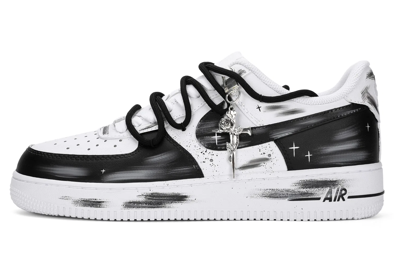 Кроссовки Nike Air Force 1 Low Black — фото 3