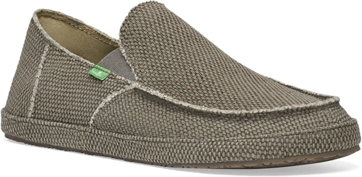 Лоферы мужские на Comfort Footbed, Sanuk, Brown — фото 2