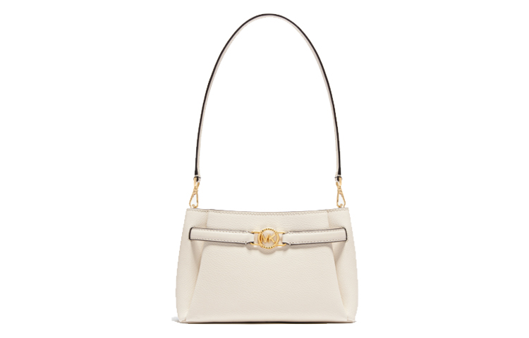 

MICHAEL KORS Сумка через плечо, сумка-багет, женская, молочно-белая